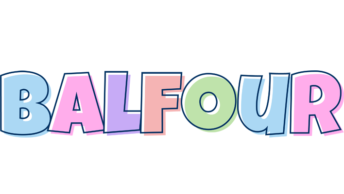 Balfour pastel logo