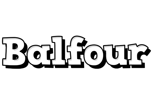 Balfour snowing logo