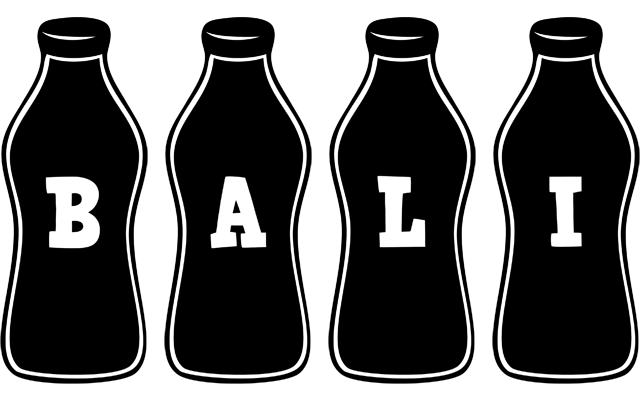 Bali bottle logo
