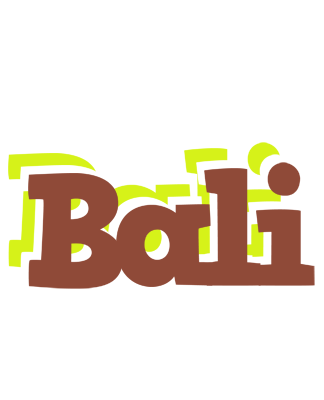 Bali caffeebar logo