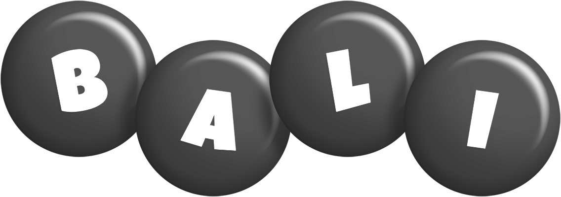 Bali candy-black logo