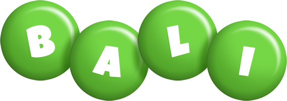 Bali candy-green logo