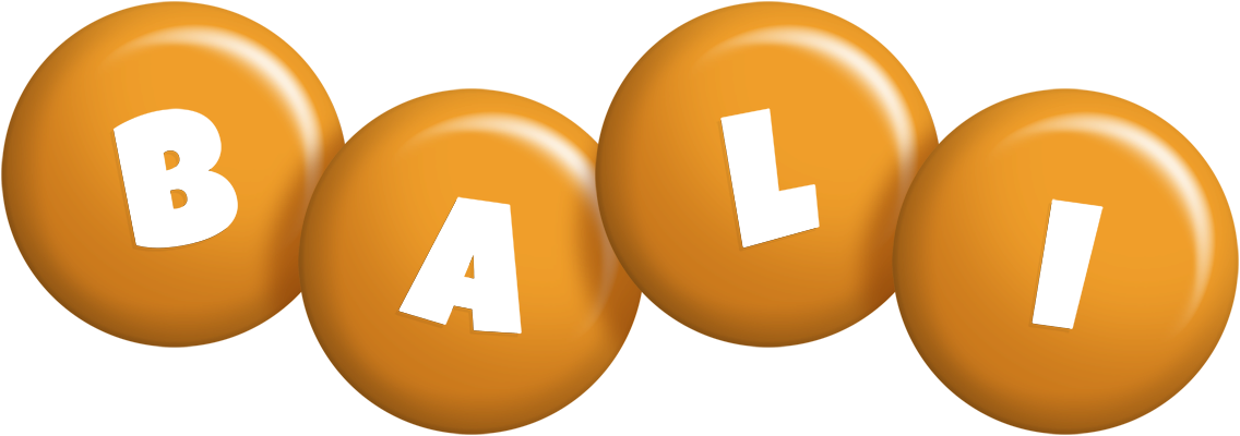 Bali candy-orange logo