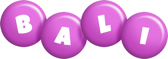 Bali candy-purple logo
