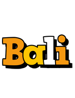 Bali cartoon logo