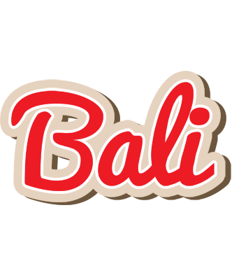 Bali chocolate logo