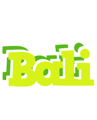 Bali citrus logo