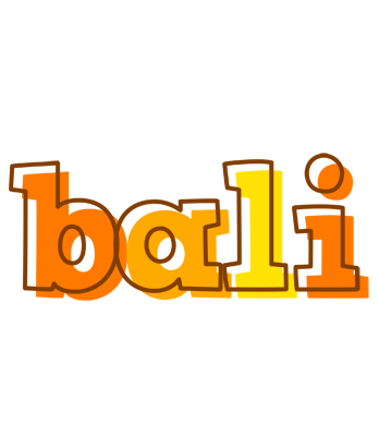 Bali desert logo