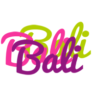 Bali flowers logo