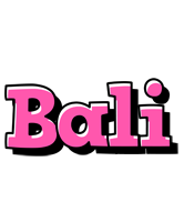 Bali girlish logo