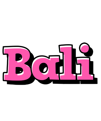 Bali girlish logo