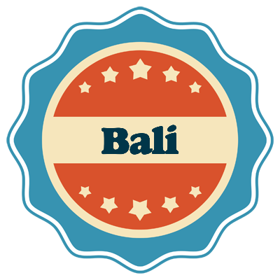 Bali labels logo