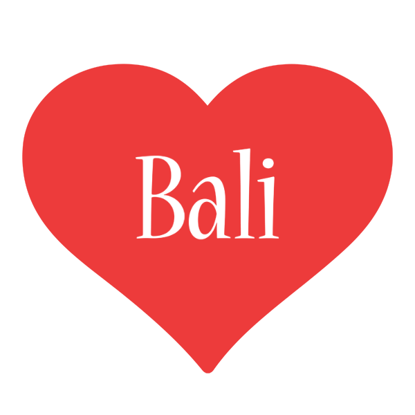 Bali love logo