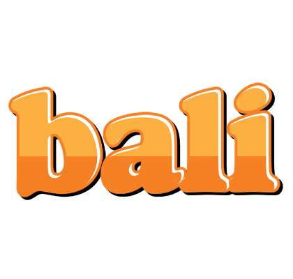 Bali orange logo