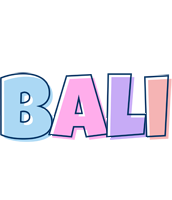 Bali pastel logo