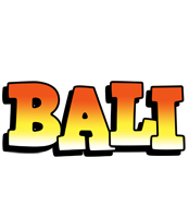 Bali sunset logo