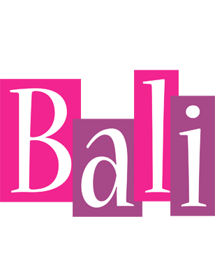 Bali whine logo