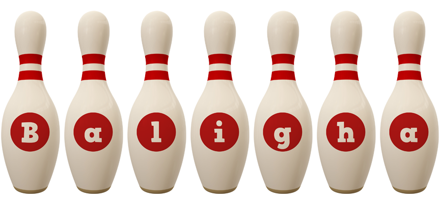 Baligha bowling-pin logo