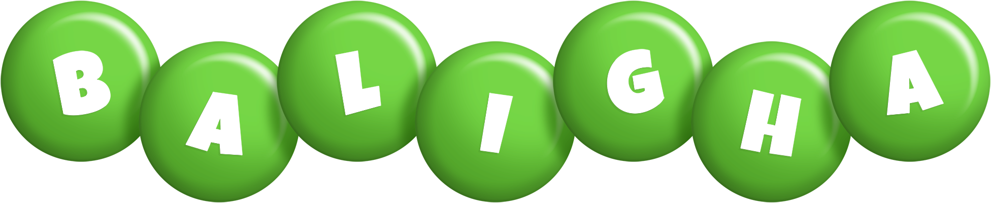 Baligha candy-green logo