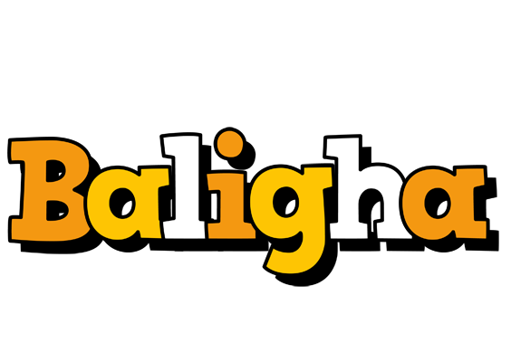 Baligha cartoon logo