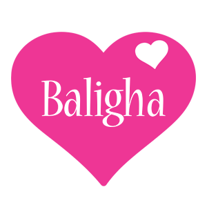 Baligha love-heart logo