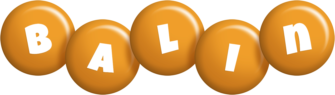 Balin candy-orange logo