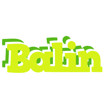Balin citrus logo