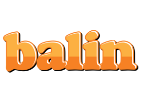 Balin orange logo