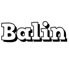 Balin snowing logo
