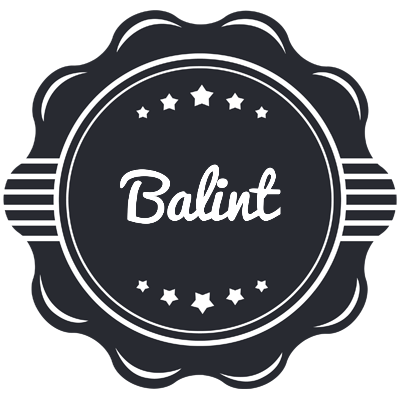 Balint badge logo