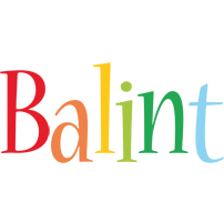 Balint birthday logo