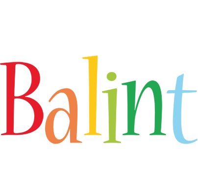 Balint birthday logo