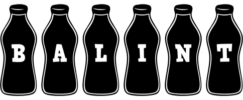 Balint bottle logo