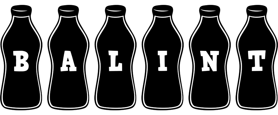 Balint bottle logo