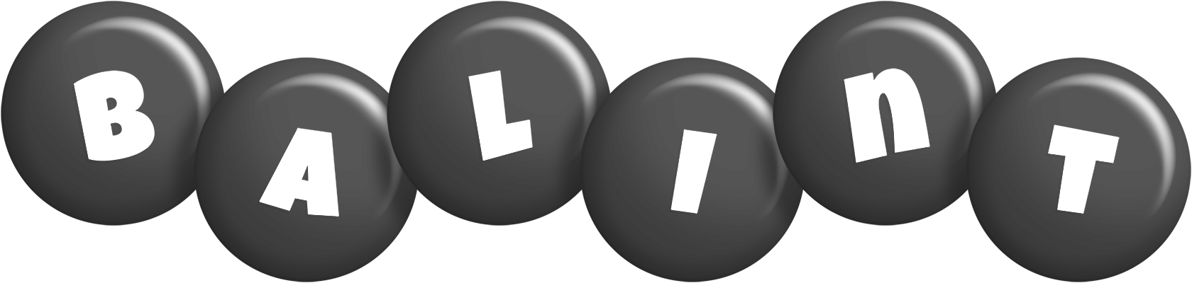 Balint candy-black logo