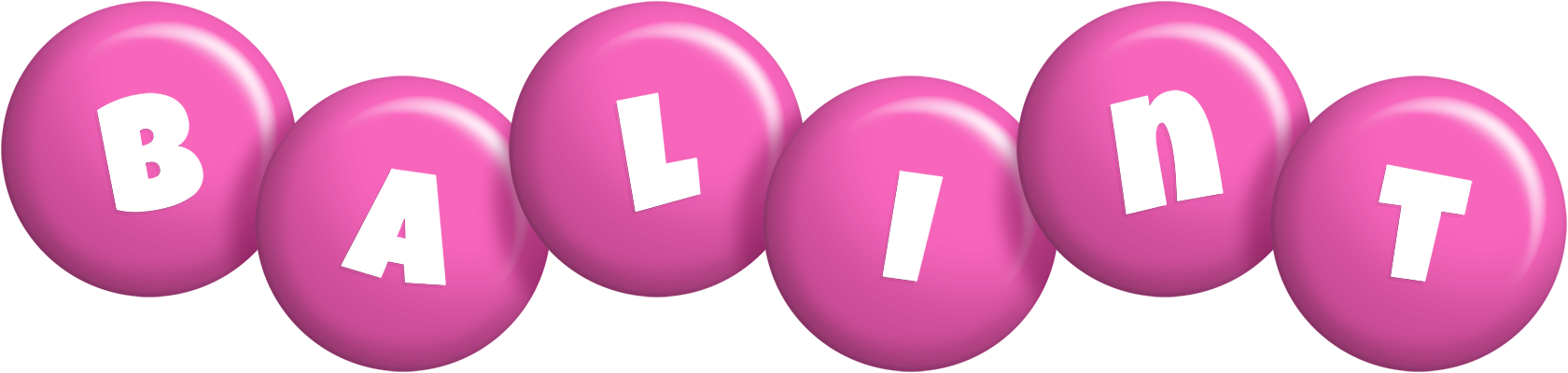 Balint candy-pink logo