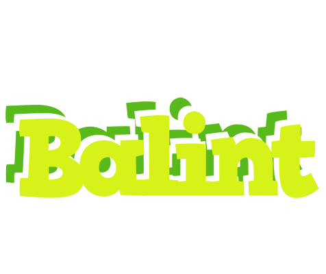 Balint citrus logo
