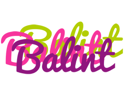 Balint flowers logo