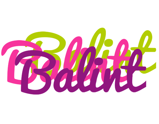 Balint flowers logo