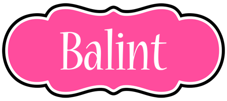 Balint invitation logo