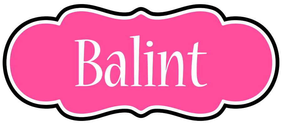 Balint invitation logo