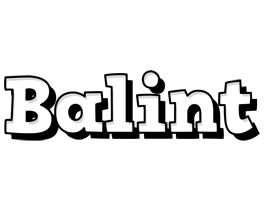 Balint snowing logo