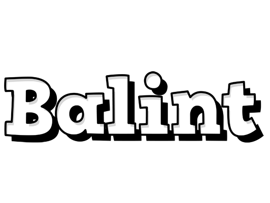 Balint snowing logo