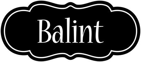 Balint welcome logo