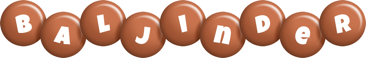 Baljinder candy-brown logo