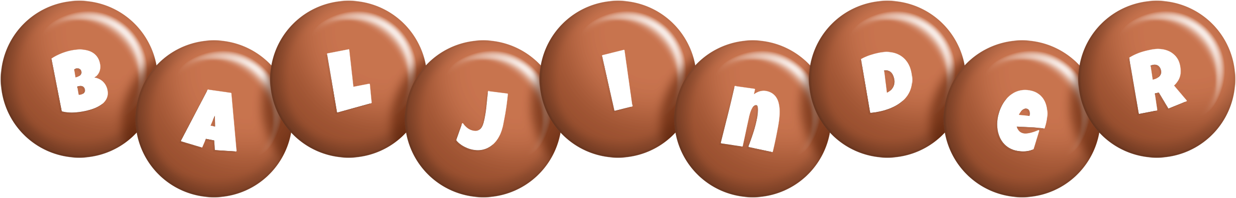 Baljinder candy-brown logo