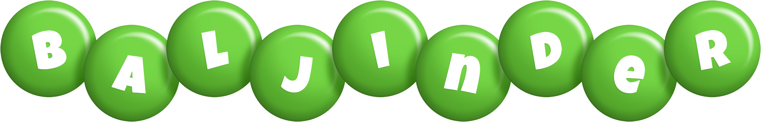 Baljinder candy-green logo