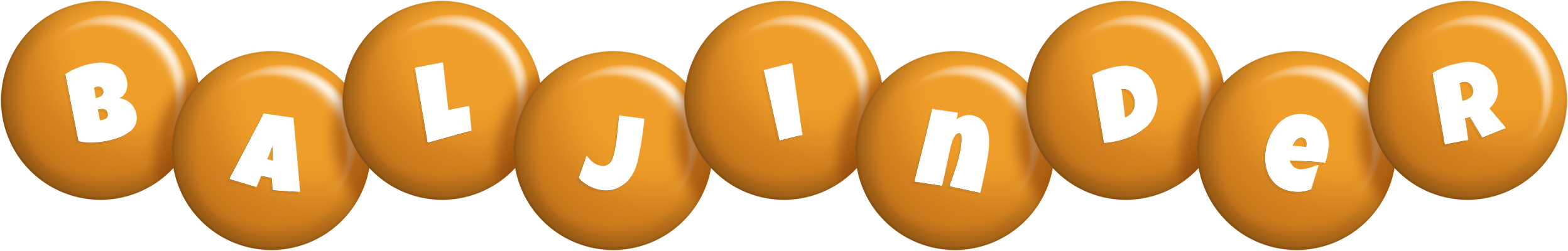 Baljinder candy-orange logo