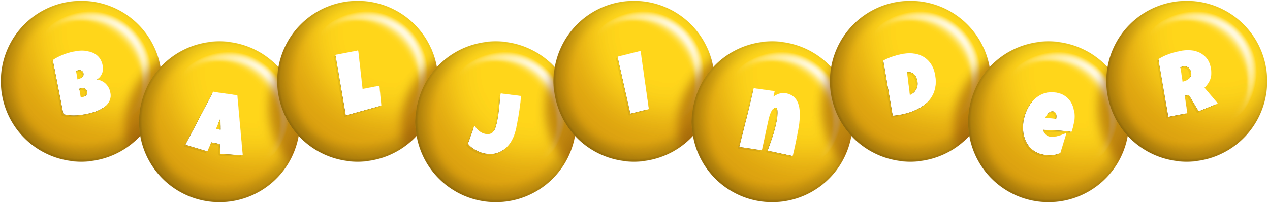 Baljinder candy-yellow logo