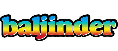 Baljinder color logo